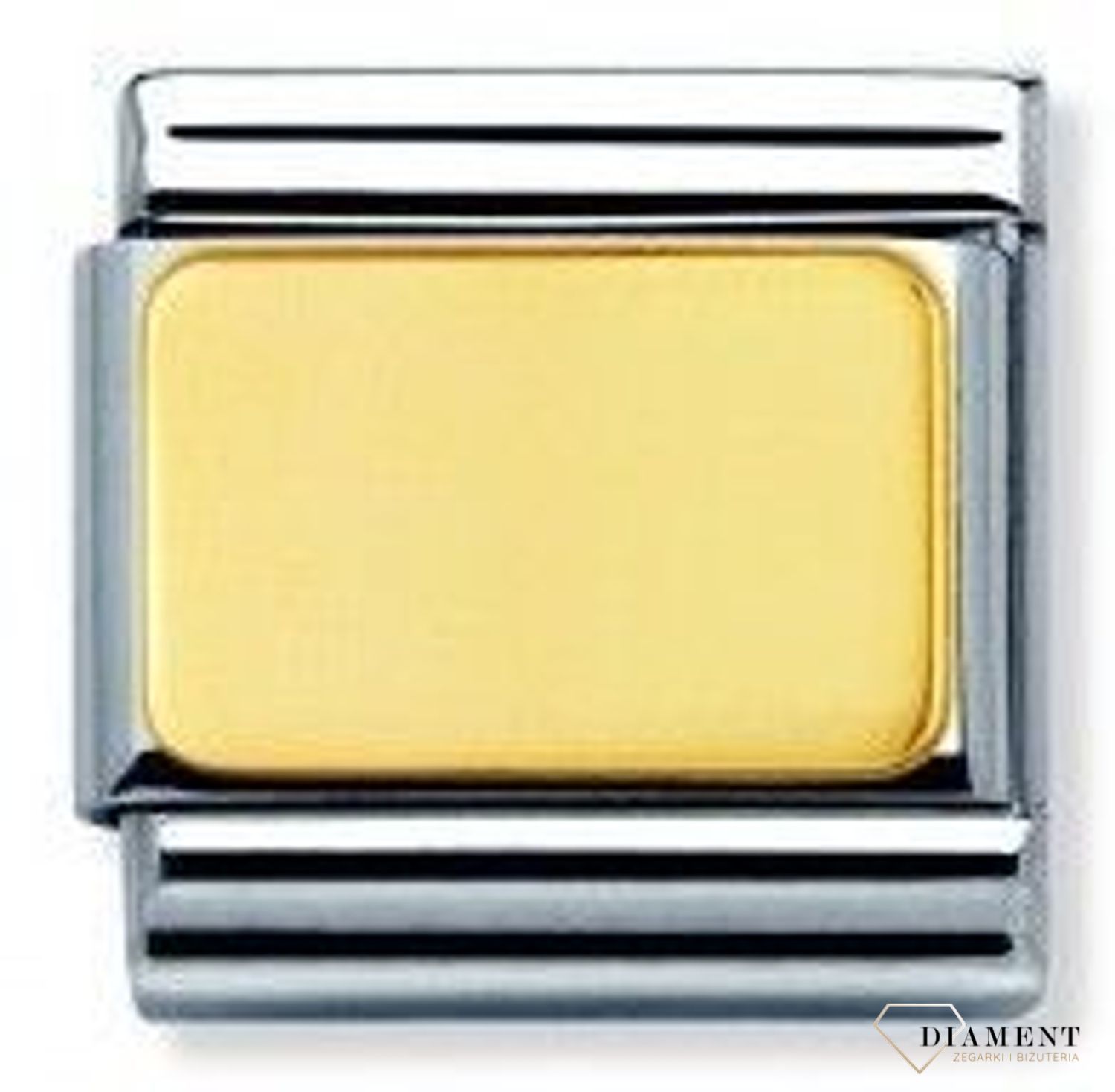 Nomination - Link 18K zawieszka złoto 'Płytka' 030121 01 biżuteria nomination nomination zawieszki nomination baza.jpg